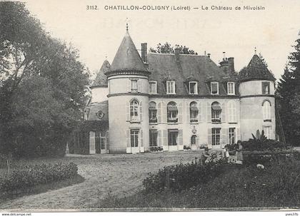 CHATILLON-COLIGNY - Le Château de Mivoisin