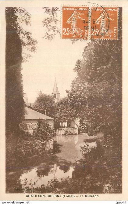 CPA Chatillon Coligny (Loiret) Le Milleron