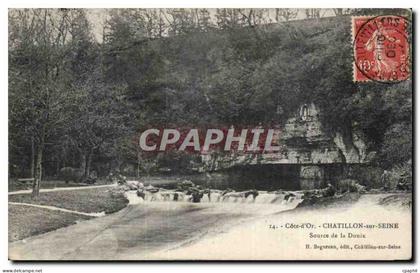 CPA Chatillon sur Seine Source de la Douix