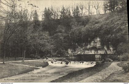 CPA Chatillon sur Seine Source de la Douix
