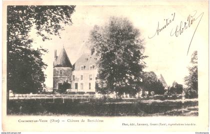 CPA Carte postale France Chaumont en Vexin Château de Bertichère 1902   VM84028ok