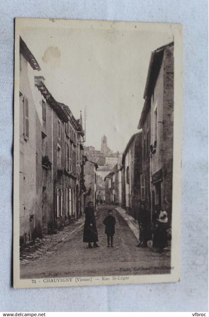 Chauvigny, rue saint Léger, Vienne 86
