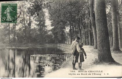 CPA Bois de Chaville Idylle au bord de l'Etang