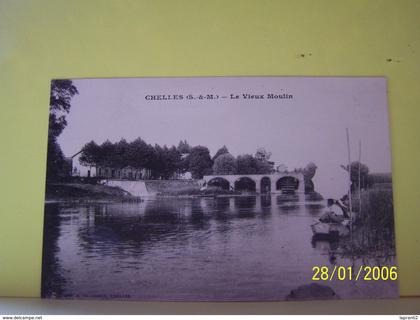 CHELLES (SEINE ET MARNE) LE VIEUX MOULIN.