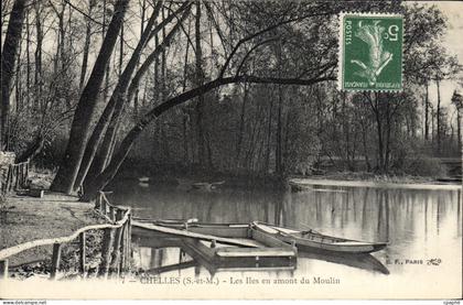 CPA Chelles Les Iles En Amont Du Moulin