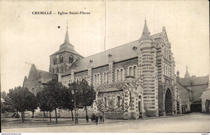 CPA Chemille Eglise Saint Pierre