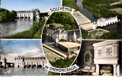 CPA Souvenir De Chenonceaux
