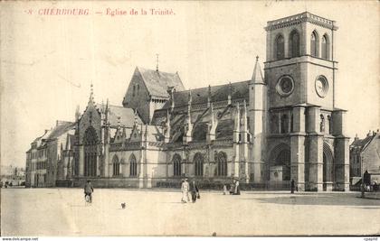 CPA Cherbourg Eglise de la Trinite