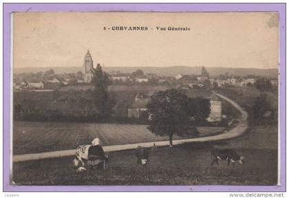 89 - CHEVANNES --  Vue générale