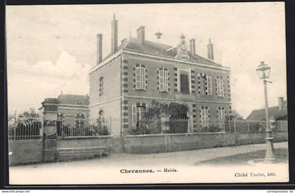 CPA Chevannes, Mairie