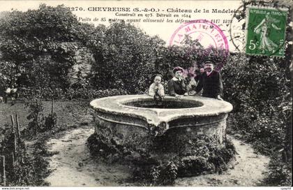 Chevreuse - Chateau de la Madeleine CPA