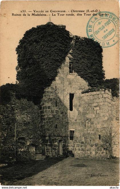 CPA Vallée de CHEVREUSE - CHEVREUSE - Ruines de la Madeleine (352746)