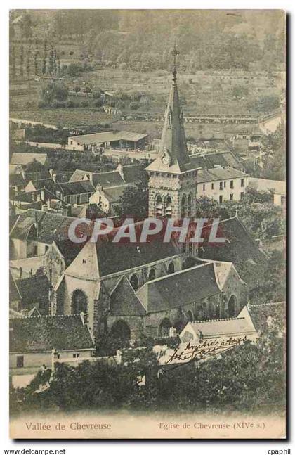 CPA Vallee de Chevreuse Eglise de Chevreuse