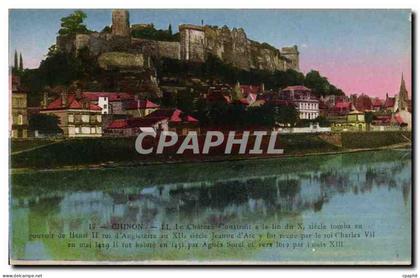 CPA Chinon Le Chateau