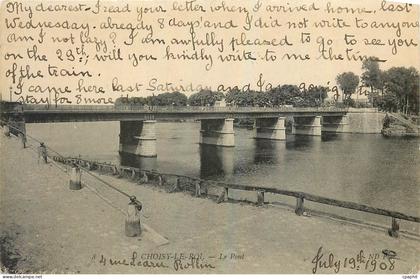 CPA Choisy le Roi Le Pont