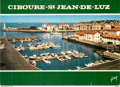 CPM Ciboure Saint Jean de Luz Pyrenees Atlantiques Le Port de Plaisance Larraldenia