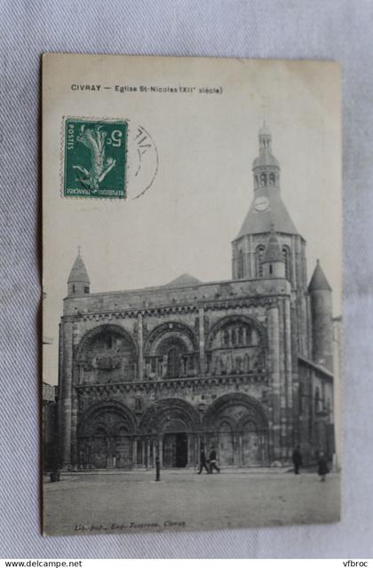 AC745/3, Civray, église saint Nicolas, Vienne 86