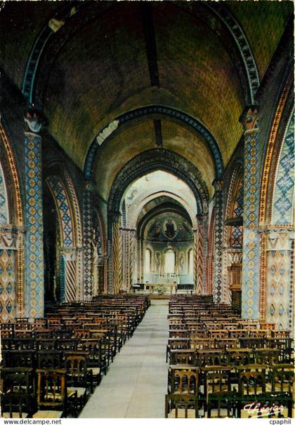 CPM La Vienne Touristique Civray Interieur de l'eglise romane Saint Nicolas (XIIe s)