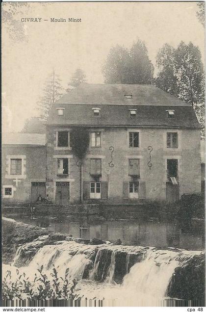 Vienne, Civray : Moulin Minot