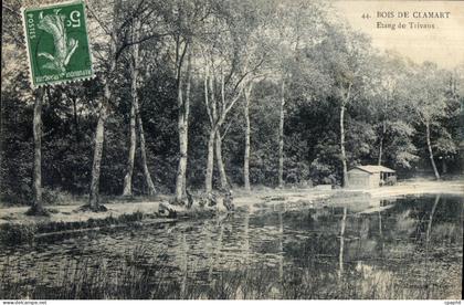CPA Bois de clamart etang de trivaux Pecheurs