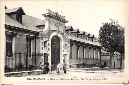 CPA Clamart Hopital militaire Percy Entree principale