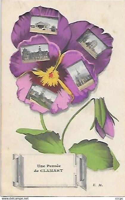CPA Une Pensée de Clamart