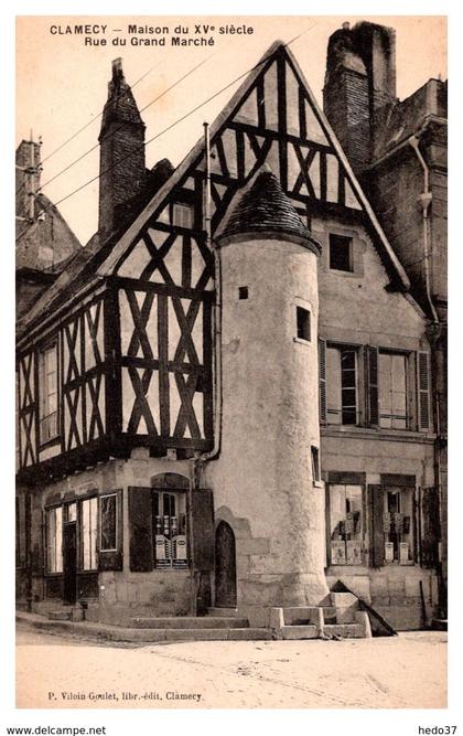 Clamecy - Rue du Grand Marché