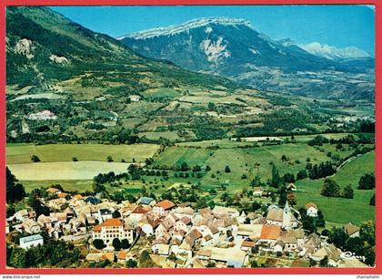 Clelles - Vue générale aérienne