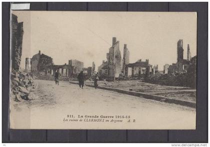 55 - Clermont en Argonne - Les Ruines