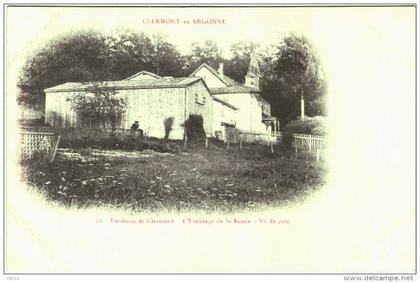 Carte Postale Ancienne de CLERMONT EN ARGONNE-Ermintage de Saint Rouin