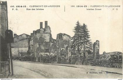 CPA Clermont en Argonne Rue des Islettes