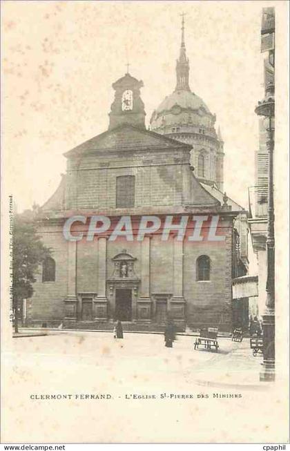 CPA CLERMONT FERRAND-L'EGLISE ST PIERE DES MININES