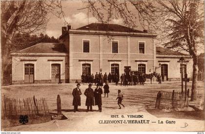 CPA CLERMONT-l'HERAULT La Gare (686580)