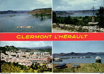 CPSM Clermont L'Herault Barrage Et Lac Salagou
