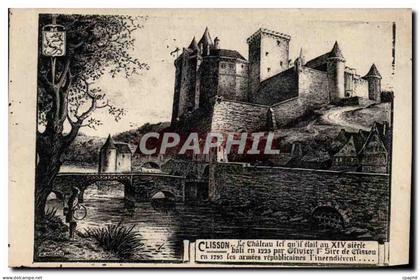 CPA Clisson Le chateau