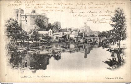 CPA Clisson Vue Generale