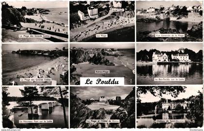 CPA  Carte Postale France Clohars-Carnoët   Le Pouldu Multi vues 1957  VM109011