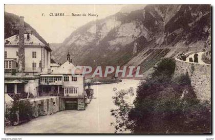 Cluses - Route de Nancy - CPA