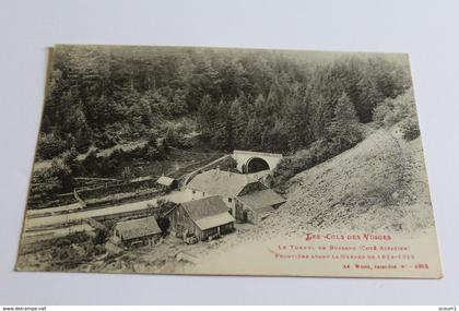 col de bussang - le tunel du bussang - frontière avant le guerre de 1914-1915