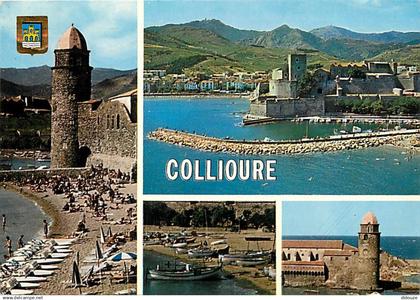 66 - Collioure - Multivues - CPM - Voir Scans Recto-Verso