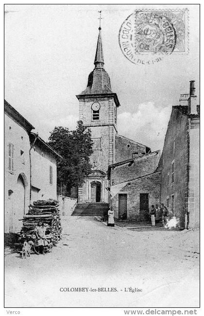 Carte Postale Ancienne de COLOMBEY LES BELLES