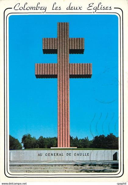 CPM Colombey les deux Eglises Memorial erige a la memoire du General de Gaulle