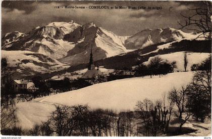 CPA COMBLOUX et le Mont-Blanc (337532)