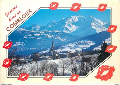 CPM Combloux (Haute Savoie) alt 1000 1760 m et le Mont Blanc 4807 m