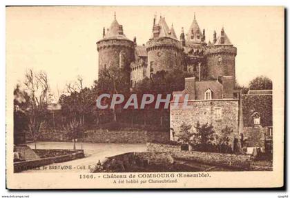 CPA Chateau de Combourg (Ensemble)