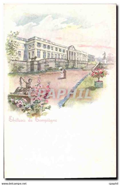 CPA Chateau de Compiegne