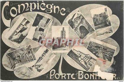 CPA Compiegne Porte Bonheur
