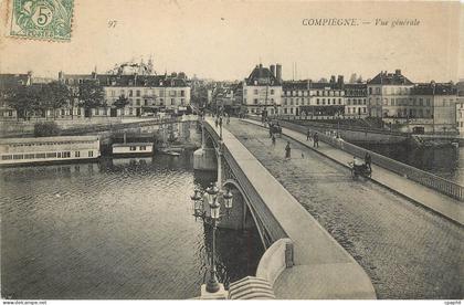 CPA Compiegne Vue generale