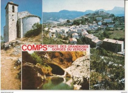 COMPS sur ARTUBY -  CPM multi vues