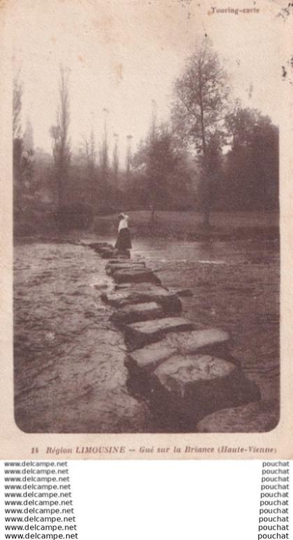 L21-87) CONDAT SUR VIENNE - LA BRIANCE - LE GUE A CHAMBON - JOVE - ( 2 SCANS )